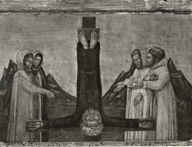 Perotti, Mario — Anonimo lombardo - sec. XV - Crocifissione di san Pietro — insieme
